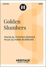 Golden Slumbers SATB choral sheet music cover
